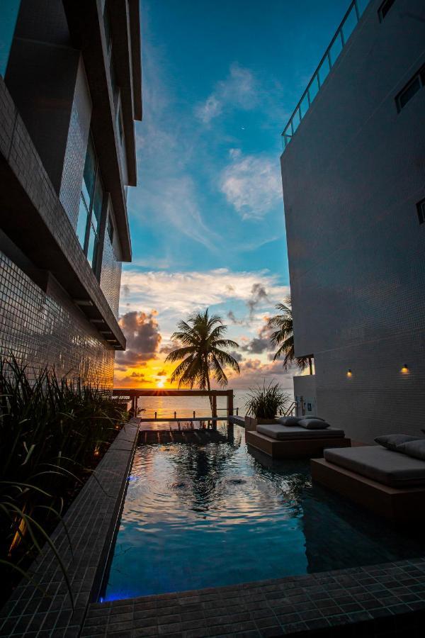 Apartamento Com Jacuzzi Na Beira Mar De Joao Pessoa No Branco Haus Exterior foto
